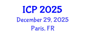International Conference on Pediatrics (ICP) December 29, 2025 - Paris, France