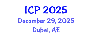 International Conference on Pediatrics (ICP) December 29, 2025 - Dubai, United Arab Emirates