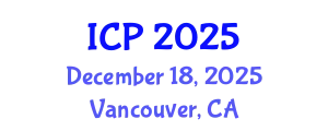 International Conference on Pediatrics (ICP) December 18, 2025 - Vancouver, Canada