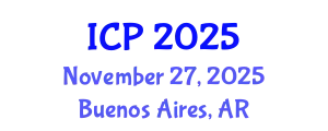 International Conference on Pediatrics (ICP) November 27, 2025 - Buenos Aires, Argentina