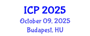 International Conference on Pediatrics (ICP) October 09, 2025 - Budapest, Hungary