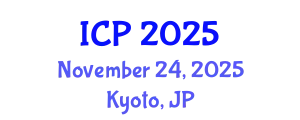 International Conference on Pediatrics (ICP) November 24, 2025 - Kyoto, Japan