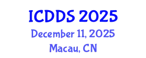 International Conference on Dermatology and Dermatologic Surgery (ICDDS) December 11, 2025 - Macau, China