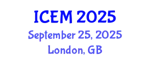 International Conference on Emergency Medicine (ICEM) September 25, 2025 - London, United Kingdom