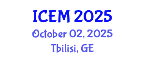 International Conference on Emergency Medicine (ICEM) October 02, 2025 - Tbilisi, Georgia