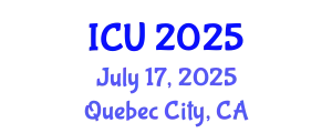 International Conference on Urology (ICU) July 17, 2025 - Quebec City, Canada
