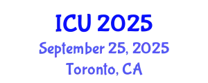 International Conference on Urology (ICU) September 25, 2025 - Toronto, Canada