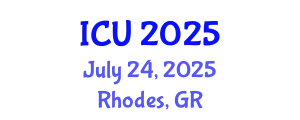 International Conference on Urology (ICU) July 24, 2025 - Rhodes, Greece