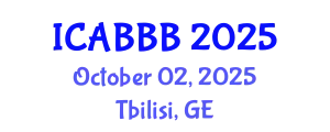 International Conference on Applied Bionics, Biophysics and Biomechanics (ICABBB) October 02, 2025 - Tbilisi, Georgia