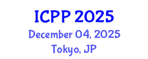 International Conference on Pharmacy and Pharmacology (ICPP) December 04, 2025 - Tokyo, Japan