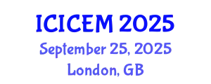 International Conference on Intensive Care and Emergency Medicine (ICICEM) September 25, 2025 - London, United Kingdom