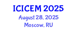 International Conference on Intensive Care and Emergency Medicine (ICICEM) August 28, 2025 - Moscow, Russia
