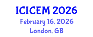 International Conference on Intensive Care and Emergency Medicine (ICICEM) February 16, 2026 - London, United Kingdom