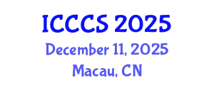 International Conference on Cardiology and Cardiac Surgery (ICCCS) December 11, 2025 - Macau, China