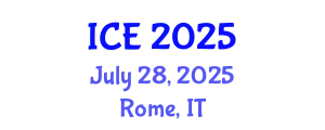 International Conference on Endocrinology (ICE) July 28, 2025 - Rome, Italy