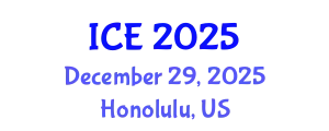 International Conference on Endocrinology (ICE) December 29, 2025 - Honolulu, United States