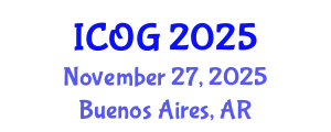 International Conference on Obstetrics and Gynaecology (ICOG) November 27, 2025 - Buenos Aires, Argentina