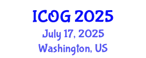 International Conference on Obstetrics and Gynaecology (ICOG) July 17, 2025 - Washington, United States