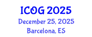International Conference on Obstetrics and Gynaecology (ICOG) December 25, 2025 - Barcelona, Spain