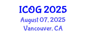 International Conference on Obstetrics and Gynaecology (ICOG) August 07, 2025 - Vancouver, Canada