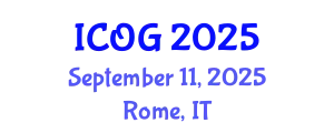 International Conference on Obstetrics and Gynaecology (ICOG) September 11, 2025 - Rome, Italy
