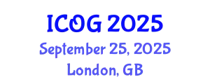 International Conference on Obstetrics and Gynaecology (ICOG) September 25, 2025 - London, United Kingdom