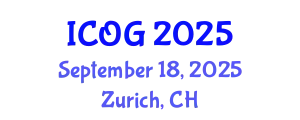 International Conference on Obstetrics and Gynaecology (ICOG) September 18, 2025 - Zurich, Switzerland