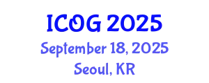 International Conference on Obstetrics and Gynaecology (ICOG) September 18, 2025 - Seoul, Republic of Korea
