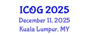 International Conference on Obstetrics and Gynaecology (ICOG) December 11, 2025 - Kuala Lumpur, Malaysia