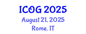 International Conference on Obstetrics and Gynaecology (ICOG) August 21, 2025 - Rome, Italy