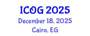 International Conference on Obstetrics and Gynaecology (ICOG) December 18, 2025 - Cairo, Egypt