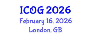 International Conference on Obstetrics and Gynaecology (ICOG) February 16, 2026 - London, United Kingdom