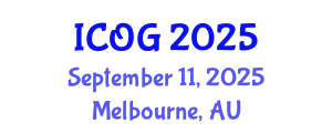International Conference on Obstetrics and Gynaecology (ICOG) September 11, 2025 - Melbourne, Australia