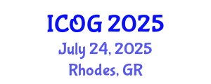 International Conference on Obstetrics and Gynaecology (ICOG) July 24, 2025 - Rhodes, Greece