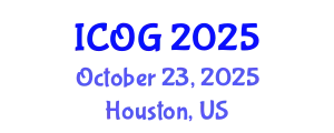International Conference on Obstetrics and Gynaecology (ICOG) October 23, 2025 - Houston, United States