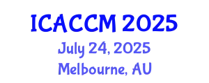 International Conference on Anesthesiology and Critical Care Medicine (ICACCM) July 24, 2025 - Melbourne, Australia