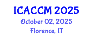 International Conference on Anesthesiology and Critical Care Medicine (ICACCM) October 02, 2025 - Florence, Italy