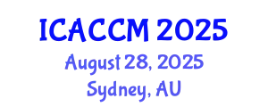 International Conference on Anesthesiology and Critical Care Medicine (ICACCM) August 28, 2025 - Sydney, Australia