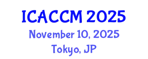 International Conference on Anesthesiology and Critical Care Medicine (ICACCM) November 10, 2025 - Tokyo, Japan