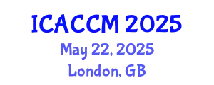 International Conference on Anesthesiology and Critical Care Medicine (ICACCM) May 22, 2025 - London, United Kingdom