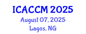 International Conference on Anesthesiology and Critical Care Medicine (ICACCM) August 07, 2025 - Lagos, Nigeria