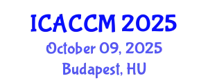 International Conference on Anesthesiology and Critical Care Medicine (ICACCM) October 09, 2025 - Budapest, Hungary