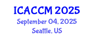 International Conference on Anesthesiology and Critical Care Medicine (ICACCM) September 04, 2025 - Seattle, United States