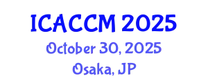 International Conference on Anesthesiology and Critical Care Medicine (ICACCM) October 30, 2025 - Osaka, Japan