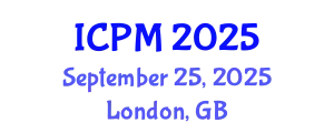 International Conference on Pathology and Microbiology (ICPM) September 25, 2025 - London, United Kingdom