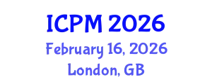 International Conference on Pathology and Microbiology (ICPM) February 16, 2026 - London, United Kingdom