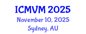 International Conference on Molecular Virology and Microbiology (ICMVM) November 10, 2025 - Sydney, Australia
