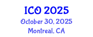 International Conference on Oncology (ICO) October 30, 2025 - Montreal, Canada