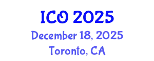 International Conference on Oncology (ICO) December 18, 2025 - Toronto, Canada