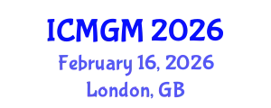 International Conference on Molecular Genetics and Microbiology (ICMGM) February 16, 2026 - London, United Kingdom